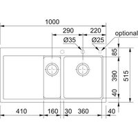 Franke Mythos MTG 651-100 114.0675.935 (оникс) Image #2