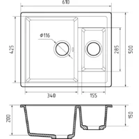GranFest Quadro GF-Q610K (черный) Image #2