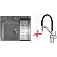 Futur FK 5550 Eco Embossing Pop-up Mixer plus R86.41.05 (Satin)