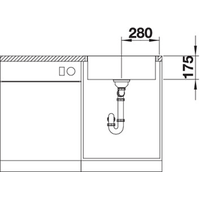 Blanco Zerox 500-IF/A Durinox (с клапаном-автоматом) Image #2