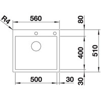 Blanco Zerox 500-IF/A Durinox (с клапаном-автоматом) Image #4