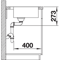 Blanco Zerox 500-IF/A Durinox (с клапаном-автоматом) Image #3