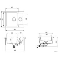 Aquasanita Tesa SQT150AW (argent 220) Image #2