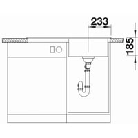 Blanco Zenar 45 S 524153 (правая, жасмин) Image #2