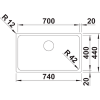 Blanco Solis 700-IF 526126 (полированная) Image #2