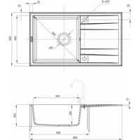 Deante Eridan ZQE T113 (антрацит) Image #2