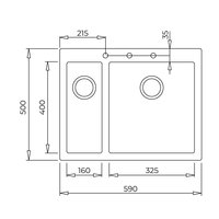 TEKA ForSquare 2B 590 TG (черный) Image #2