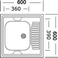 Mixline 310355 (левая, матовая, 0.4 мм) Image #2