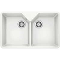 Blanco VILLAE Farmhouse Double Ceramica белый глянец (525164)