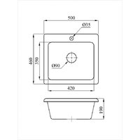 AV Engineering Solo AV500460SGTA (гранит) Image #5