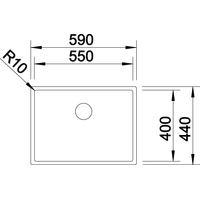 Blanco Claron 550-IF 521578 Image #2