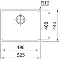 Franke Sirius SID 110-50 144.0603.820 (серый) Image #2