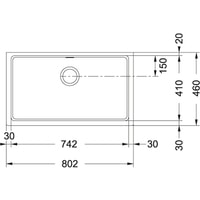 Franke KBG 110-70 (оникс) Image #2