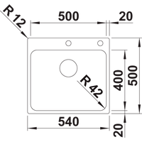 Blanco Solis 500-IF/A 526124 (полированная) Image #2