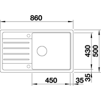 Blanco Legra XL 6 S 523328 (белый) Image #2