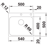 Blanco Supra 500-IF/A R12 526355 (полированная) Image #3