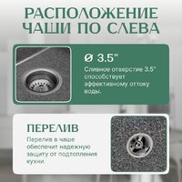 Saniteco Fama (графит) Image #2