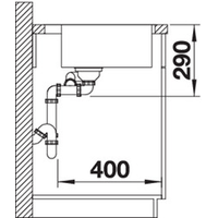 Blanco Andano 340/180-IF/A (с клапаном-автоматом) Image #3