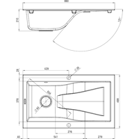 Deante Rapsodia ZQR A113 (алебастр) Image #2