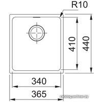 Franke Sirius SID 110-34 144.0603.819 (серый)