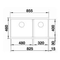 Blanco Subline 480/320-U 525993 (черный) Image #2