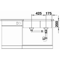 Blanco Subline 480/320-U 525993 (черный) Image #4