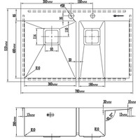 Omoikiri Akisame 78-2-GM-R 4973102 (вороненая сталь) Image #2