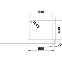 Blanco Supra 500-IF R12 526351 (полированная) Image #4