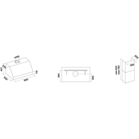 Falmec Zeus Professional 90 1000 м3/ч (нержавеющая сталь) Image #2