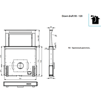 Falmec Down Draft Design+ 90 (нержавеющая сталь) Image #5