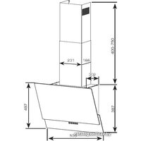 CENTEK CT-1828-60 (черный/нержавеющая сталь) Image #2