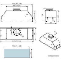 Falmec Gruppo Incasso Green-Tech 70 800 м3/ч (нержавеющая сталь) Image #4