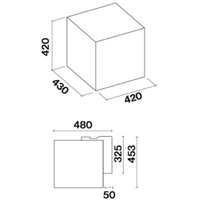 Falmec Rubik E-ion 42 450 м3/ч (белый) Image #3