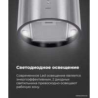 Кухонная вытяжка MAUNFELD Lee Side (C) 39 (черный) - Изображение №20 — Chaika Market
