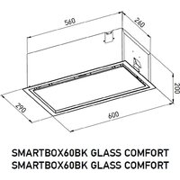 Meferi SMARTBOX60WH Glass Comfort Image #14