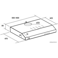 Ciarko ZRC 60 Slim (слоновая кость) Image #4