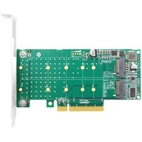 Linkreal LRNV95N8 PCIe x8 to 2-Port M.2 NVMe Adapter