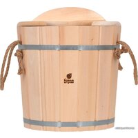 Банные штучки 15 л, с крышкой, липа 03592 Image #2