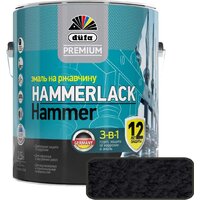 Dufa Premium Hammerlack на ржавчину мо лотковая (2.5 л, черный)