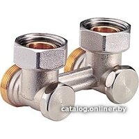 Giacomini Узел нижнего подключения угловой для двухтрубных систем R388X001 Image #1