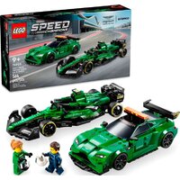 LEGO Speed Champions 76925 Гоночные автомобили Aston Martin Valkyrie AMR Pro и Aston Martin Vantage GT3