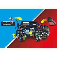 Playmobil PM70575 Погоня на вертолете с беглым фургоном Image #2
