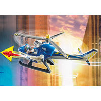 Playmobil PM70575 Погоня на вертолете с беглым фургоном Image #5