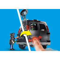 Playmobil PM70575 Погоня на вертолете с беглым фургоном Image #4