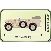 Cobi World War II 2256 1937 Horch 901 kfz.15 Image #4