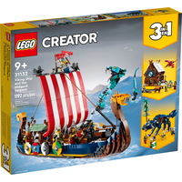 LEGO Creator 31132 Корабль викингов и Змей Мидгарда