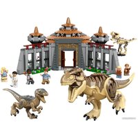 LEGO Jurassic World 76961 Центр для посетителей: Ти-рекс против Раптора Image #3