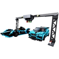 LEGO Speed Champions 76898 Formula E Jaguar Racing и I-PACE eTROPHY Image #3