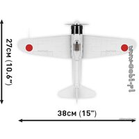 Cobi World War II 5729 Mitsubishi A6M2 Zero-Sen Image #3