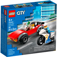 LEGO City 60392 Полицейская погоня на байке